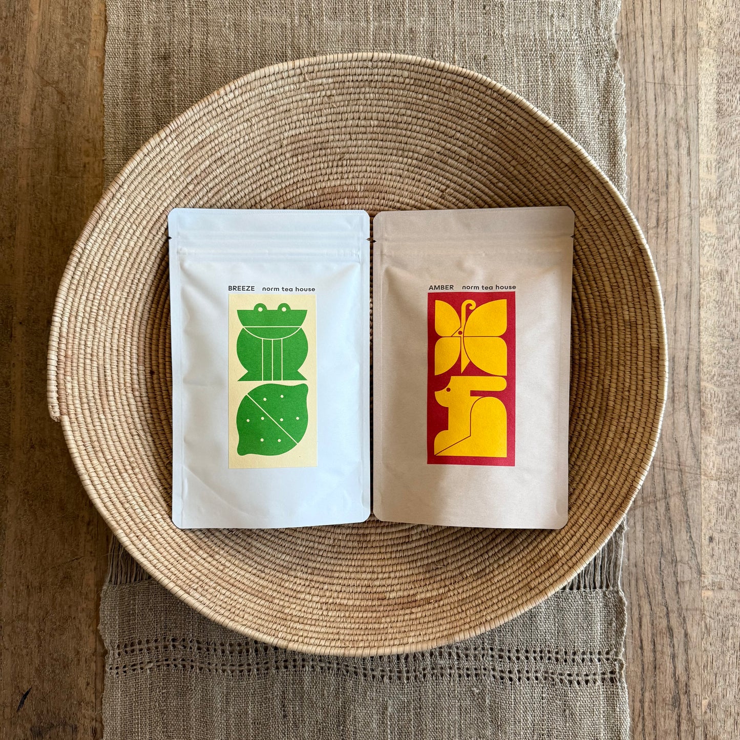 二種のお茶セット