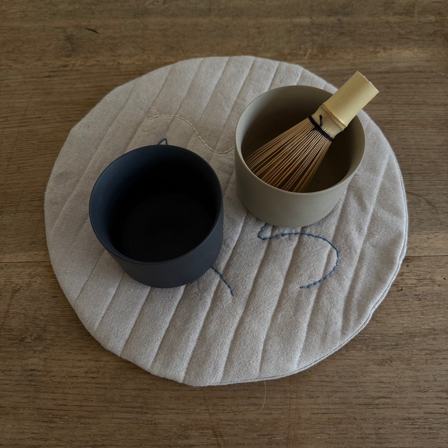 切立抹茶碗